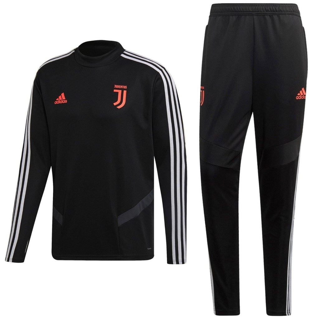 Juventus Soccer black technical training tracksuit 2019/20 - Adidas